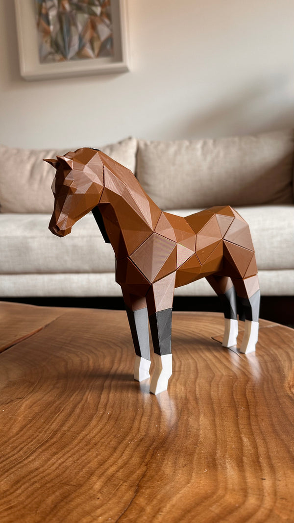 Caballo Magnético T2 - Escultura