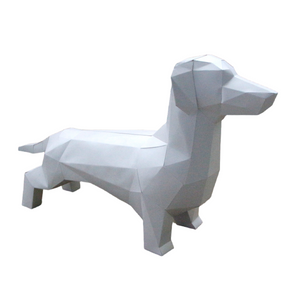 Salchicha (Dachshund) DIY - Cuerpo completo Metalizado