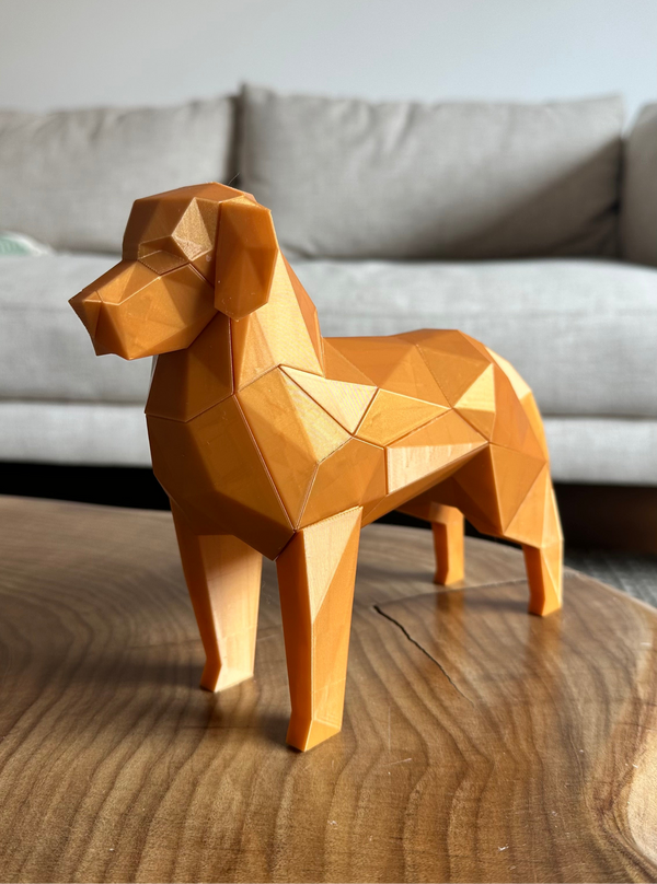 Golden Retriever Magnético