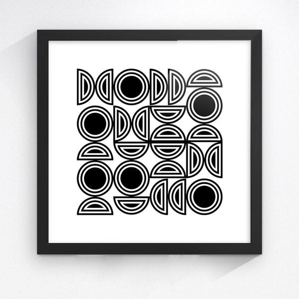 Cuadro Bauhaus / Midcentury modern Art #2
