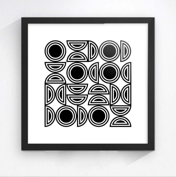 Cuadro Bauhaus / Midcentury modern Art #3