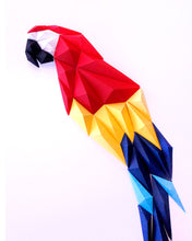 Cargar imagen en el visor de la galería, Guacamaya 3D DIY Roja
