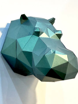 Hipopotamo DIY  -  Colores Metalizados