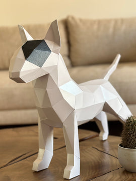 Bull Terrier DIY  - Colores metalizados