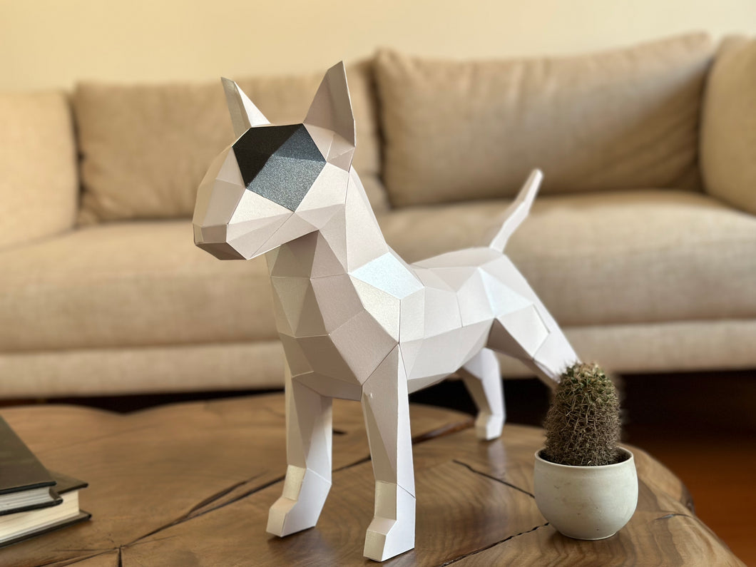 Bull Terrier DIY  - Colores metalizados