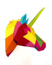 Cargar imagen en el visor de la galería, Unicornio DIY de papel Mix
