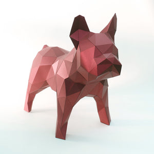 Bulldog Frances Mesa DIY  - Colores Metalizados
