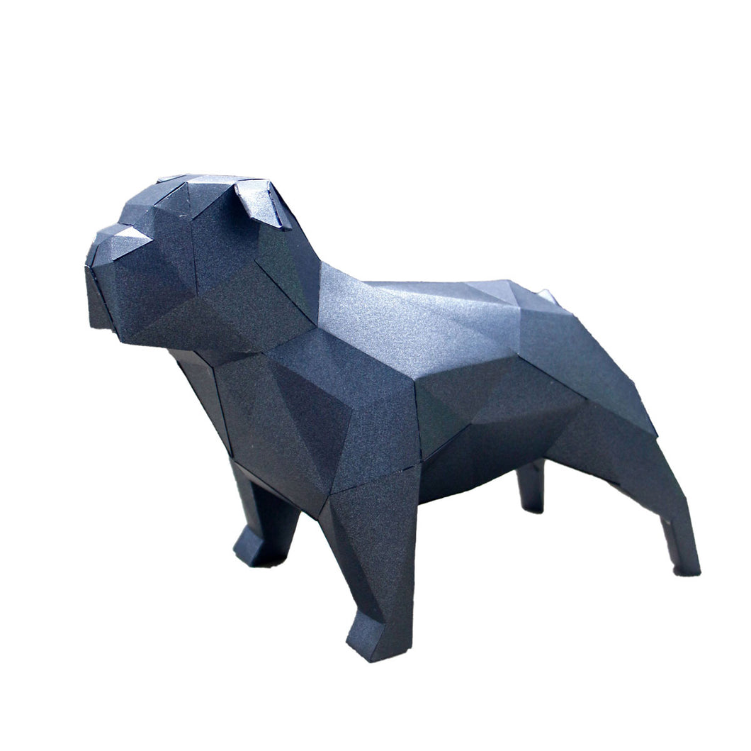 Bulldog Ingles Cuerpo Entero DIY  - Colores Metalizados