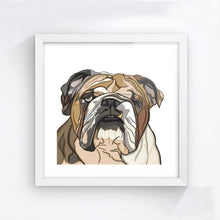 Cargar imagen en el visor de la galería, Cuadro Bulldog Ingles
