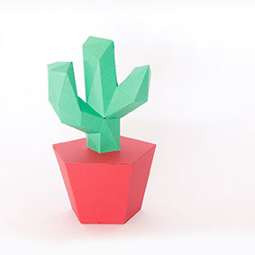 Cactus DIY -  / Plantilla Descargable
