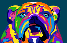 Cargar imagen en el visor de la galería, Bulldog Ingles - Pintura por números
