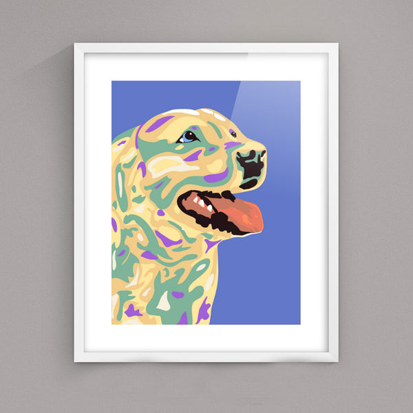 Cuadro Labrador